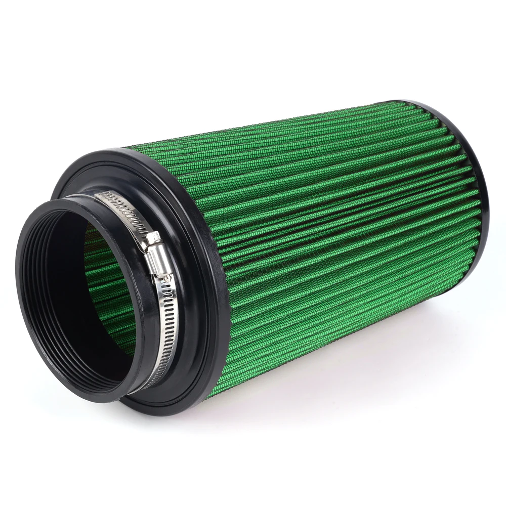 RASTP-3" 3,5" 4" Rennwagen High Flow Kaltlufteinlassluftfilter Drei Größen Konische waschbare Luftfilter 10,6" hoch OFI141 – Detail 26