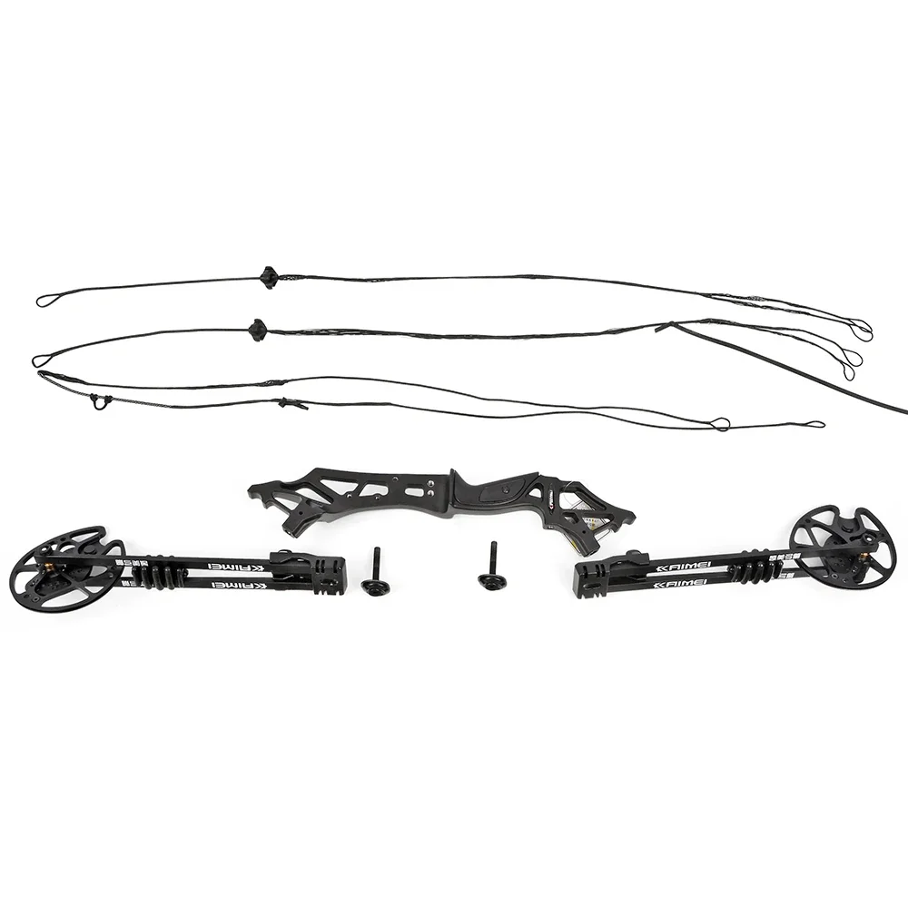 Adjustable Compound Bow 30-60 LBS, IBO 320 FPS for Outdoor Hunting and Shooting Practice