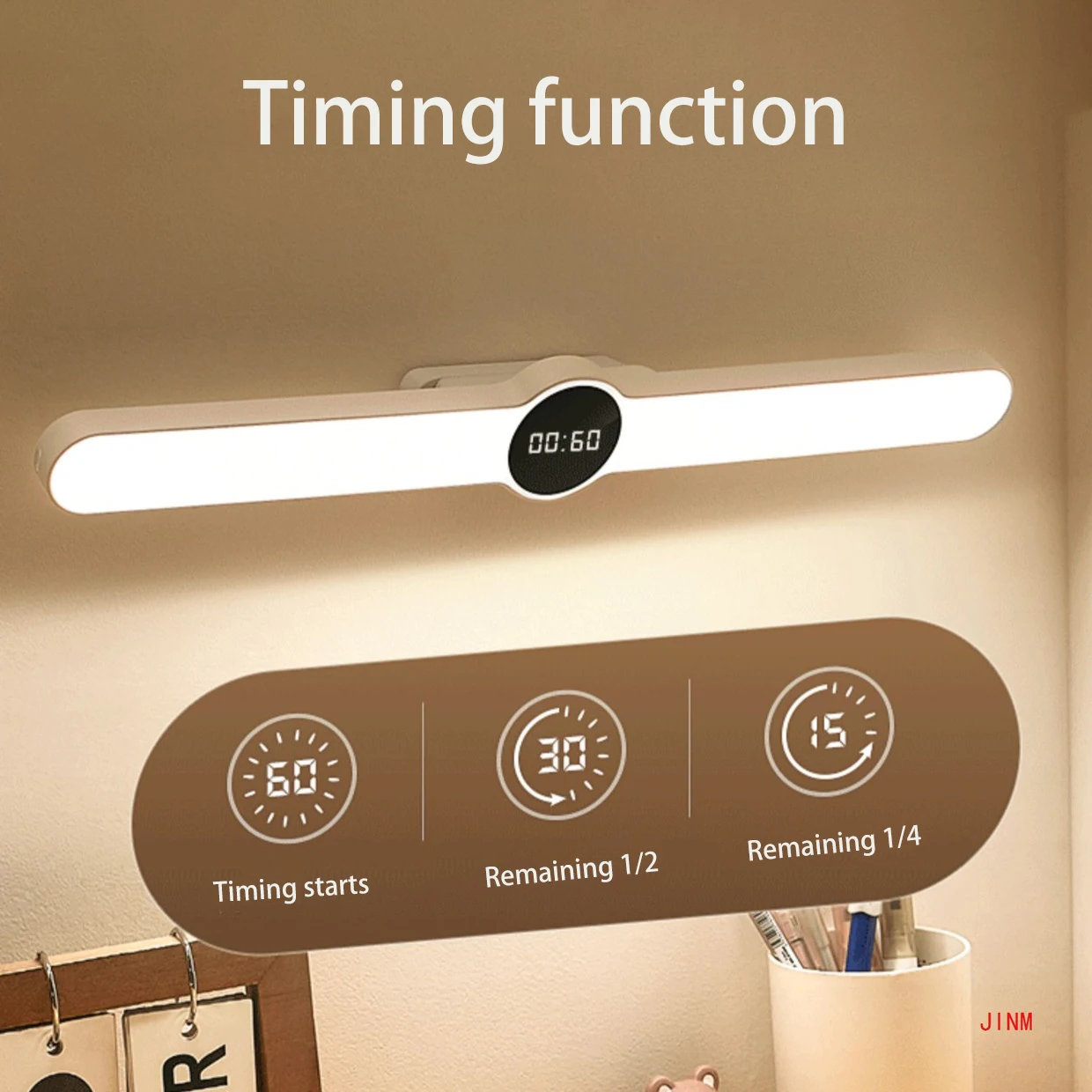 Lampe de bureau LED à synchronisation, Protection des yeux, apprentissage, charge spéciale, dortoir d'étudiants, bureau de plafond à aspiration magnétique, nouveau