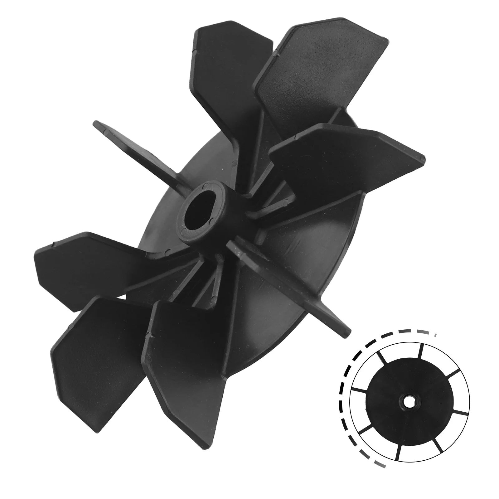 Replacement Fan for Air Compressor 150mm Frame and 14mm Shaft Hole Supporting Stable Thermal Regulation During Operation