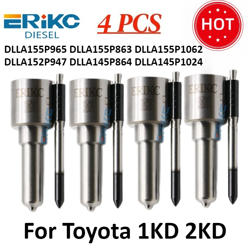 

Форсунка-инжектор DLLA155P965 DLLA155P863 DLLA155P1062 DLLA152P947 DLLA145P864 DLLA145P1024 для Toyota 1KD 2KD