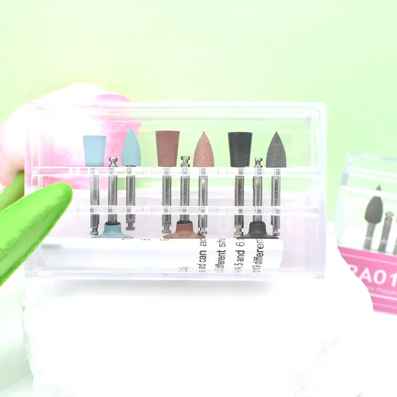 

Dental Prophy Rubber Composite Polishing Kits RA0109 Dental Material Brush New Nylon Polishing Brush Dental Use