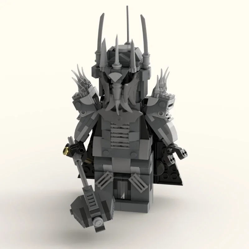 307pcs MOC Giant Figure Sauron Hobbit And Lord Model Building Blocks Christmas Gift Architecture Assemble Idea Brick Toys Kids