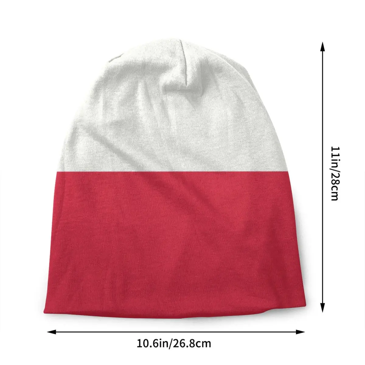 Poland Flag Bonnet Hat Knitted Hats Men Women Hip Hop Unisex Warm Winter Skullies Beanies Caps