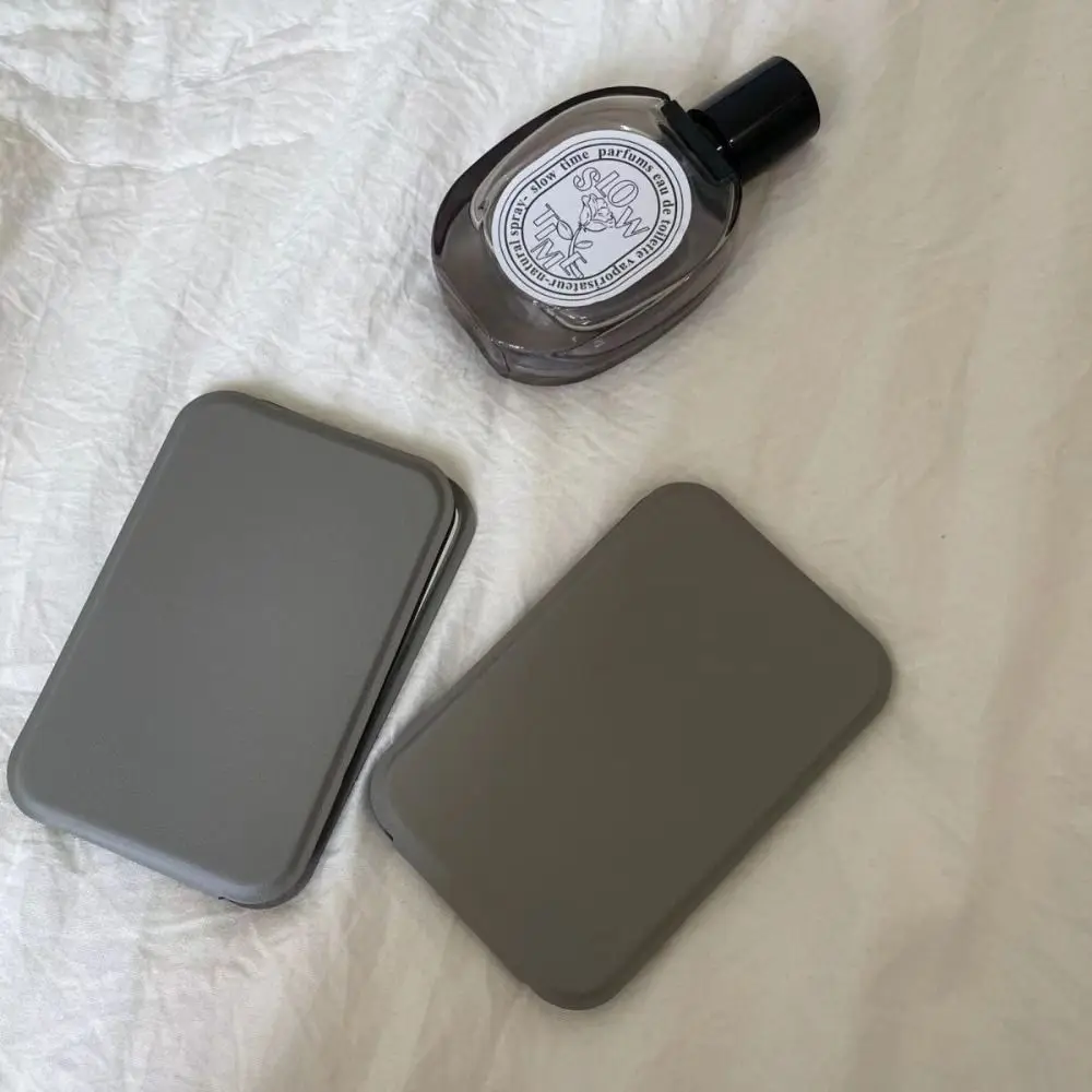 Miroir de bureau pliable à main, support de bureau haute définition, léger, miroir de maquillage délicat, outils cosmétiques