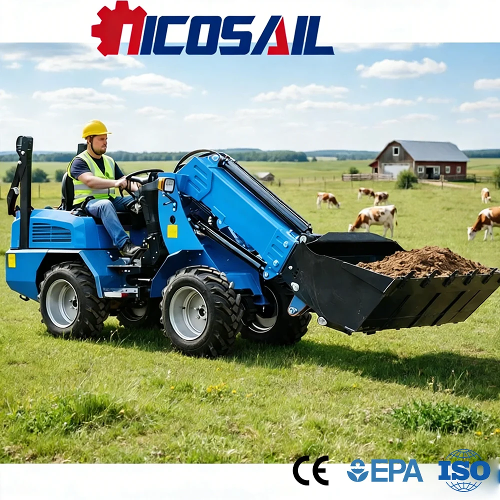 

Многофункциональный телескопический погрузчик KZL918, сертифицированный CE, Euro 5, с высокой стабильностью работы, прочной конструкцией, для использования на фермах и в садах