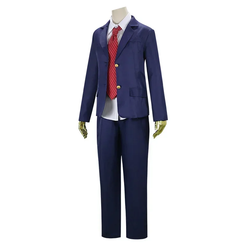 Matsuno Chifuyu Cosplay Anime Tokyo Revengers Costume Baji Keisuke Men Blue School Suit Jackets Pants Tie Sets