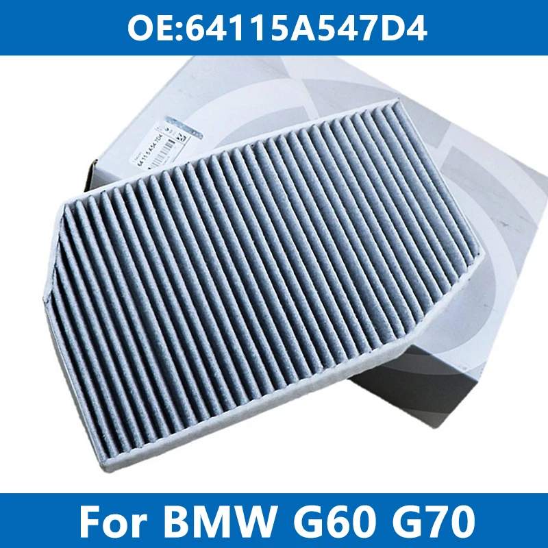 

Car Cabin Air Filter Conditioner 64115A547D4 For BMW G60 G70 520d i 523 530e i5 740Li 740d 750e i7 Mild/Plug-in Hybrid xDrive