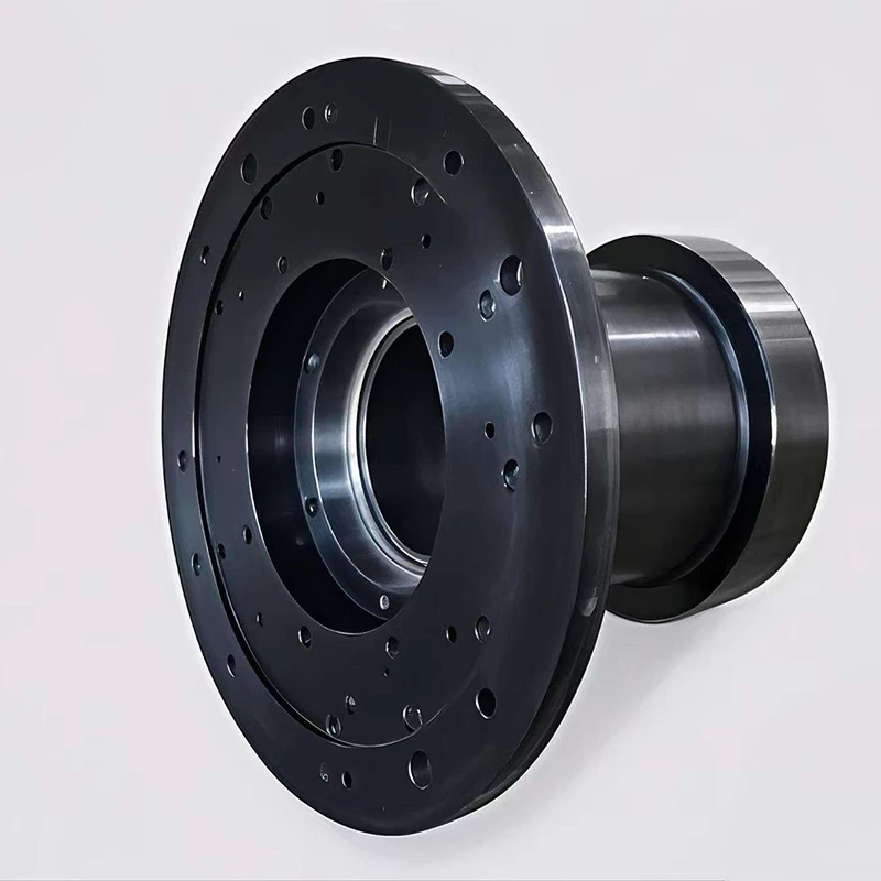 

Custom Precision Cnc Machining Services Parts OEM Metal CNC Milling Turning Part Service Black Oxide Treated Alloy Steel Flange