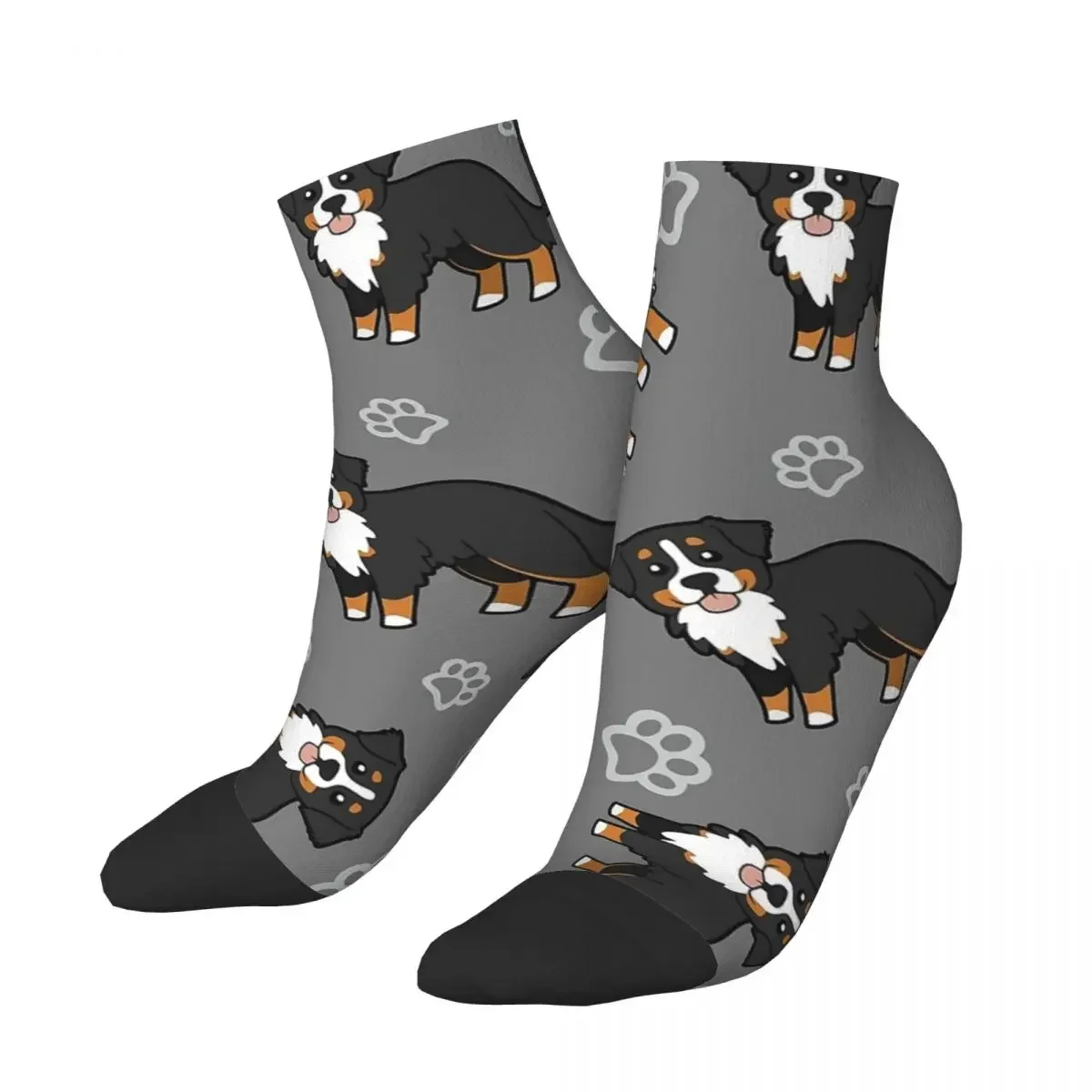 

Bernese Mountain Dog Socks Harajuku Super Soft Stockings All Season Socks Accessories for Man's Woman's Gifts