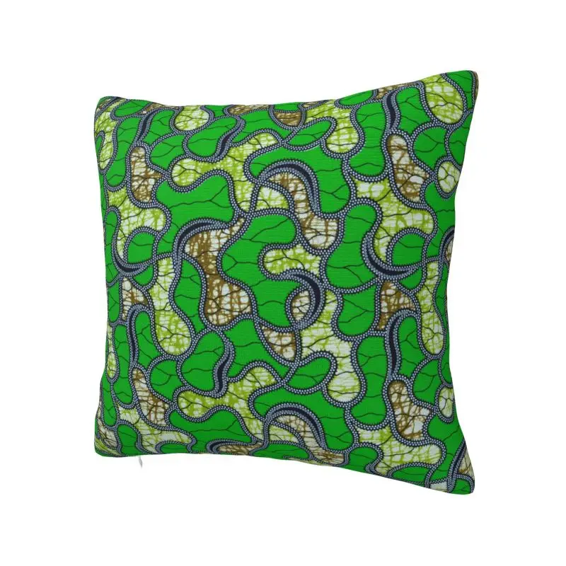 African Ethnic Tribal Ankara Pattern Cushion Cover 60x60 cm Polyester Soft Throw Pillow Case For Sofa Decoration Pillowcase