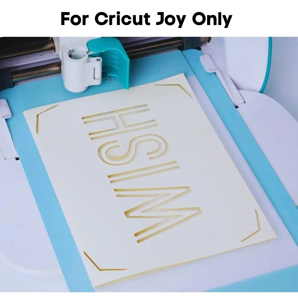 Tappetino per carte per Cricut Joy antiscivolo robusto durevole facile da pulire nessun odore articolo manuale fai da te cucito taglio Splicing