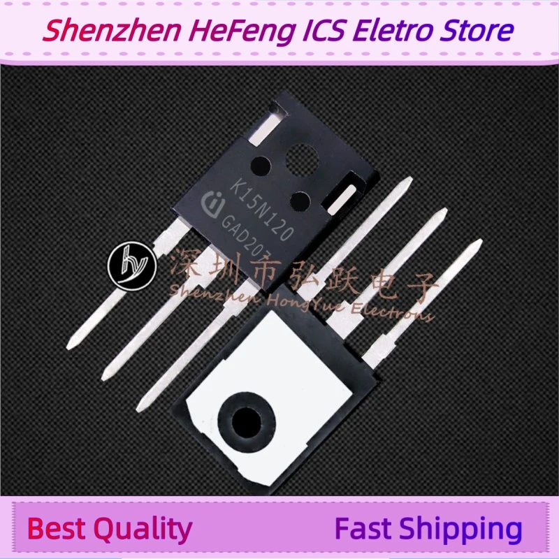 10PCS -20PCS K15N120 SKW15N120 TO-247  1200V 15A  Fast Shipping Quality Quick Delivery