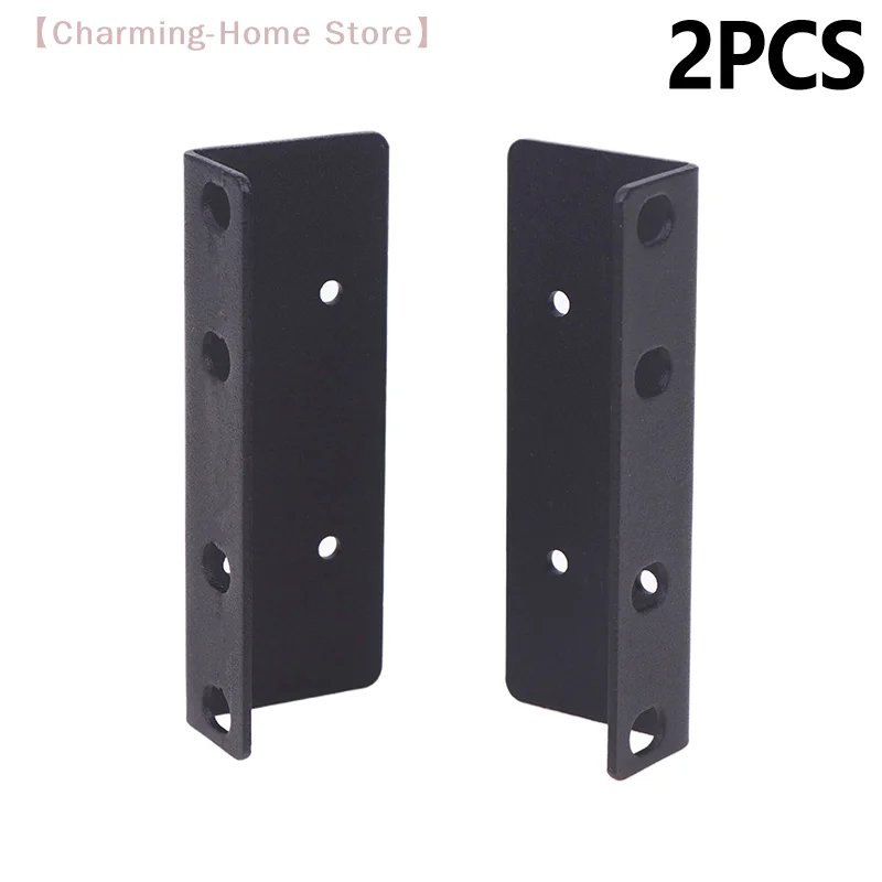 【M】Hard Disk Video Recorder Hanging Headphone Rack Ears Bolts Rack Mount Bracket Kit For 1U/1.5U/2U NVR Network Video Recorder