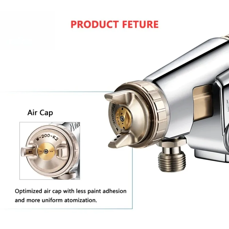 Pneumatic Automatic Paint Sprayer Industrial Reciprocating Machine Air Spray‑gun for Coating