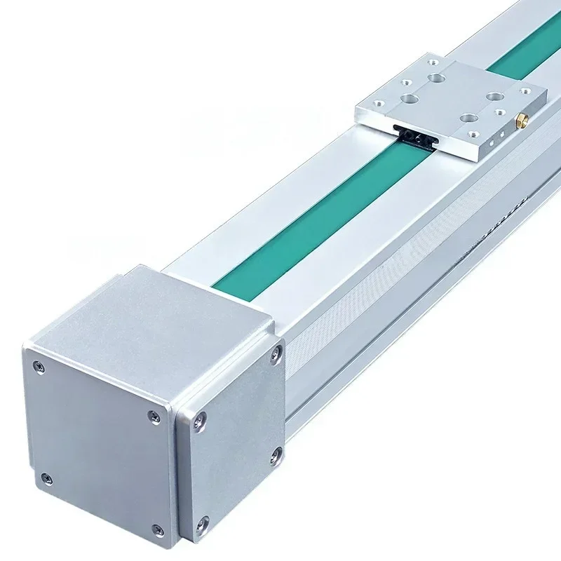 UMOT 60mm Travel 900mm Electric Aluminum Profile Synchronous Belt Linear Guide Module with Nema24 for Dispensing Automatic Robot