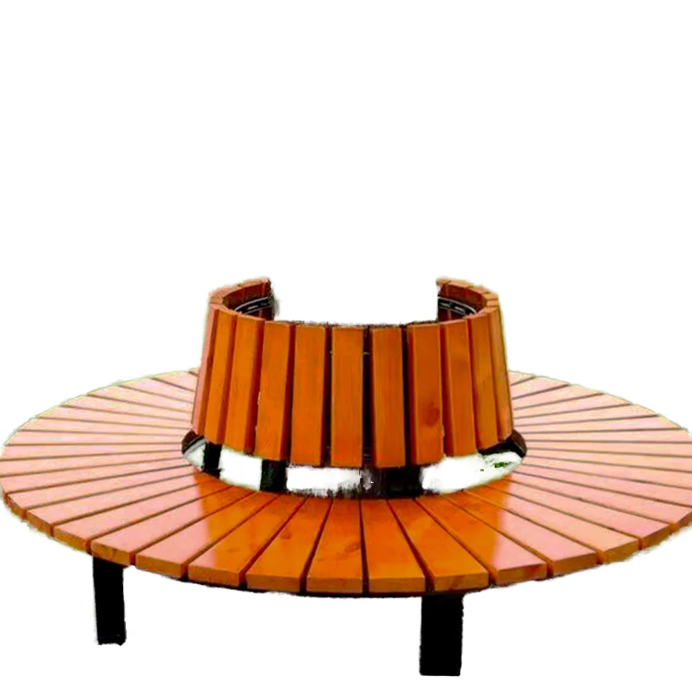 Modern community courtyard outdoor round tree chair customizing style