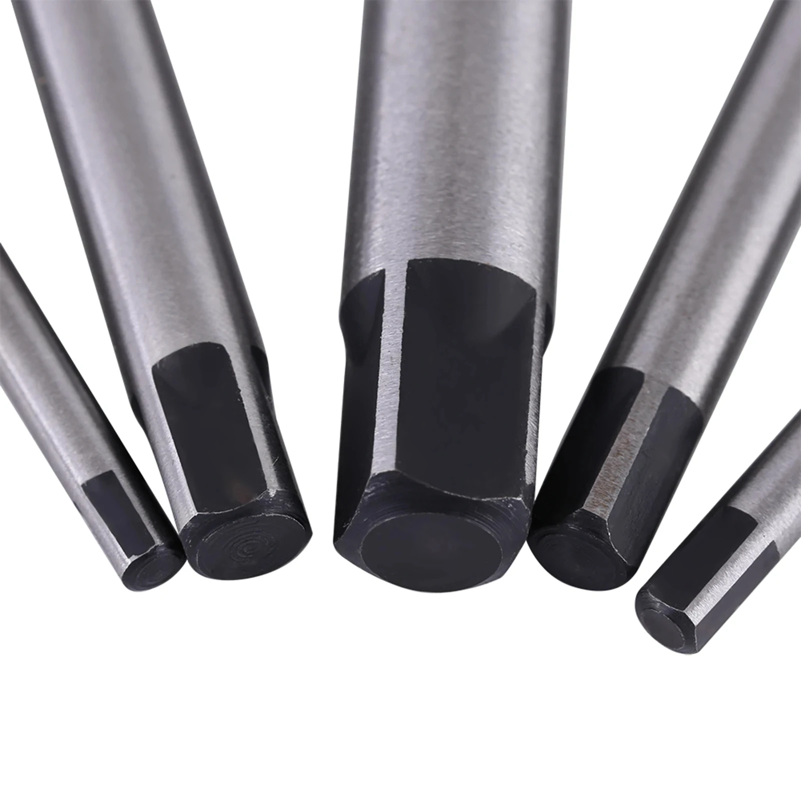 5Pcs Screw Extractor Center Drill Bits Guide Set Broken Damaged Bolt Remover Removal Speed Easy Set