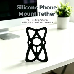 Motorcycle Phone Mount Tether Replacement Silicone Bands for Bike Holder Grip Rubber Strap Security Bands for iPhone Samsung