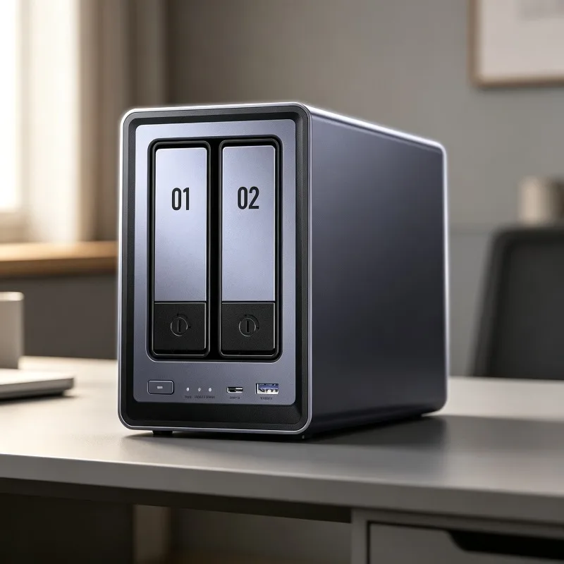 DXP2800 2-Bay NAS Private Cloud Server for Home Office Data Backup