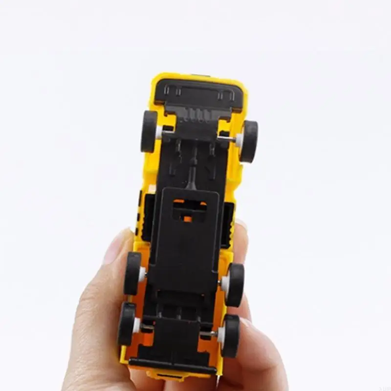 Realistic Sanitation Model Joints Vehicle Interactive Preschool Pull Back