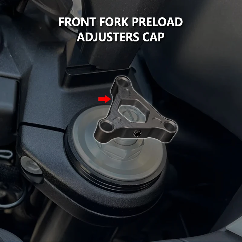 

Передняя подвеска мотоцикла, регуляторы предварительной нагрузки, крышка для CFMOTO CF Moto 450MT MT450 MT 450 MT CF450MT 2024 2025