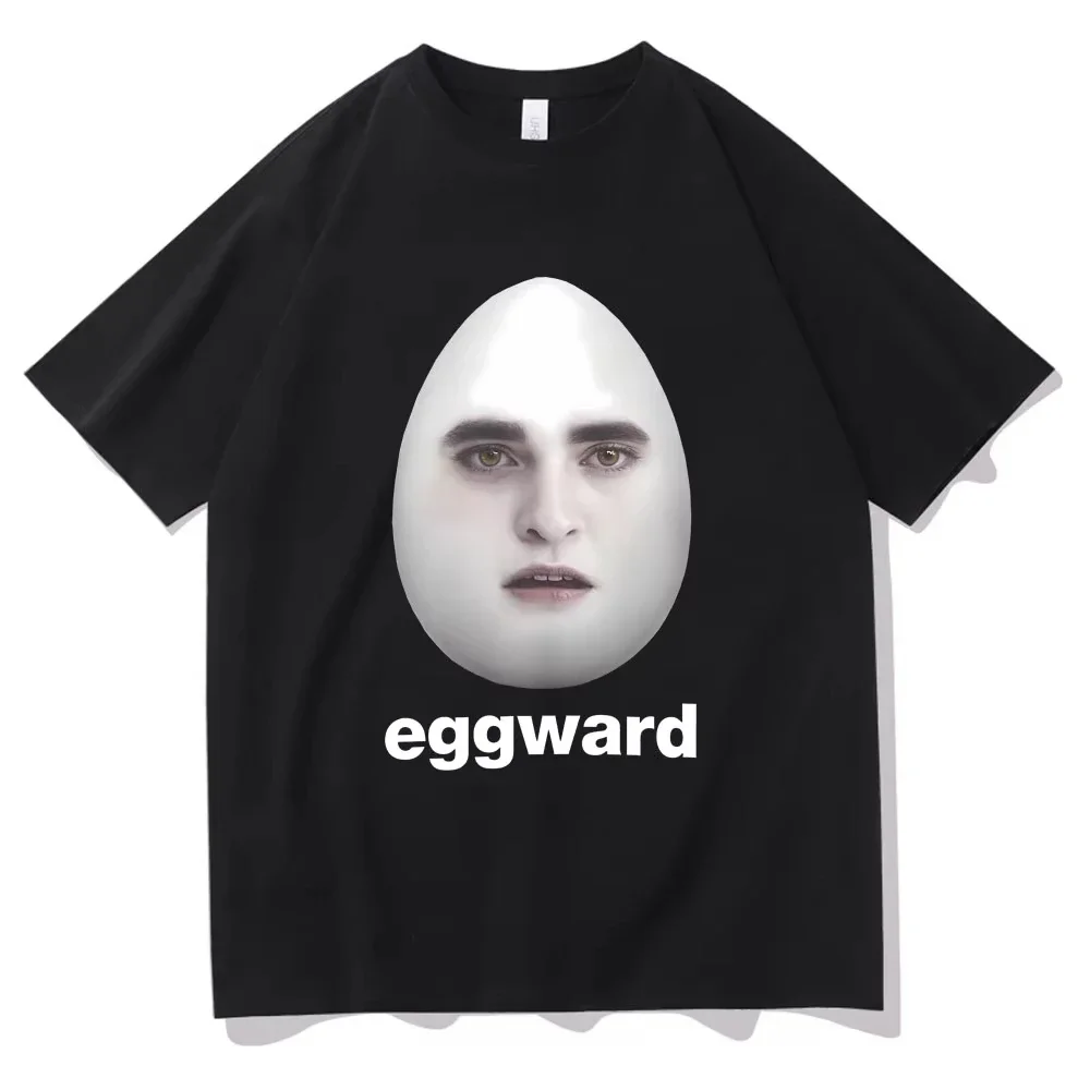 

Футболка с пародией на Эдварда Каллена из «Сумерек», юмористическая, с изображением Роберта Паттинсона, забавный мем, с коротким рукавом, для мужчин и женщин, модная, оверсайз, уличная одежда