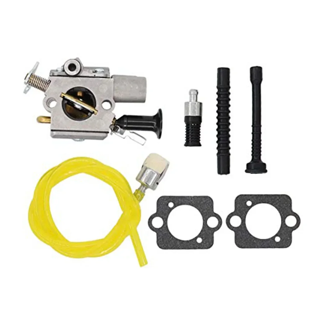 Для бензопилы MS261 MS271 MS291 Для комплекта карбюратора Комплексная упаковка с топливопроводами и фильтрами для простого обслуживания