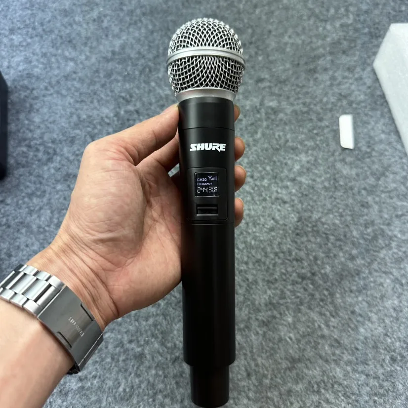 Original Shure SM58-V4 (1 Drag 4) Live Vocal Microphone Professional UHF Dynamic SHURE SM58 4-in-1 Wireless Microphone Set