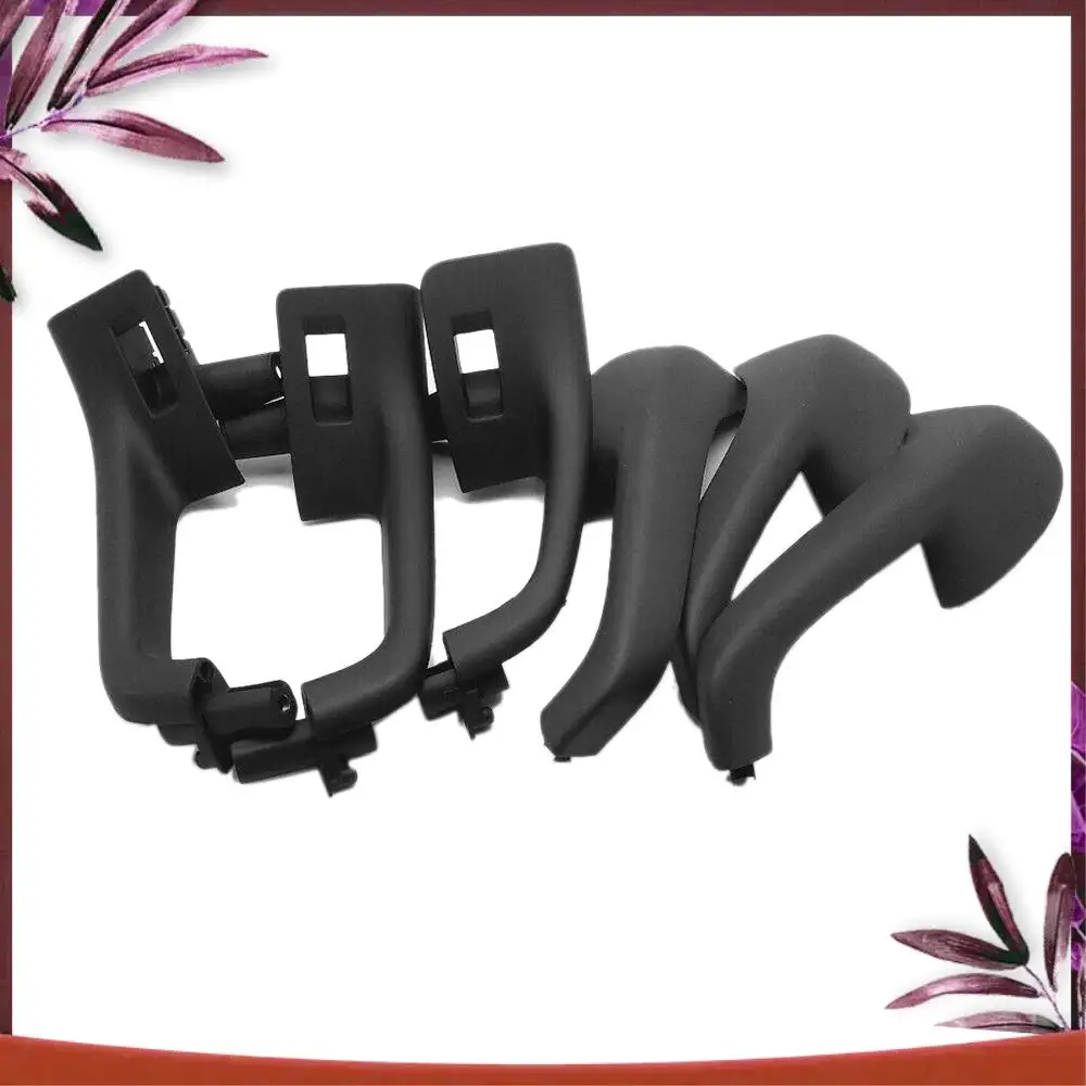 

Durable 7PCS Black Interior Handle Door Grab Window Switch Bezel Cover For Golf 5 Gti-MK5 Jetta Inner Armrest 1K0 868 040B