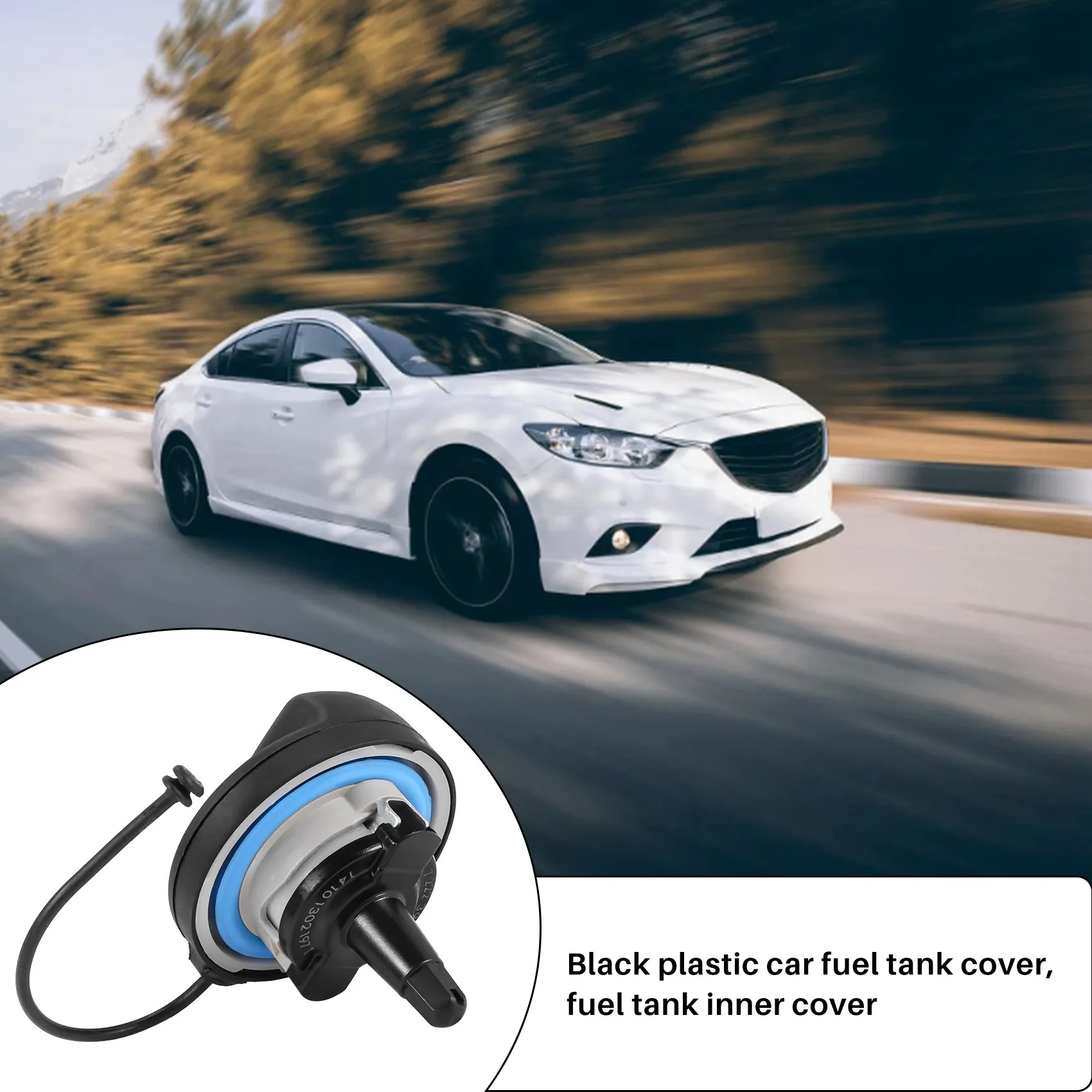 غطاء خزان وقود السيارة ، غطاء غاز لسيارات بي دبليو X1 ، X2 ، X3 ، X4 ، X5 ، X6 ، E39 ، E46 ، E60 ، E63 ، E65 ، E66 ، E70 ، E71 ، E90 ، f01 ، ميني كوبر ، من