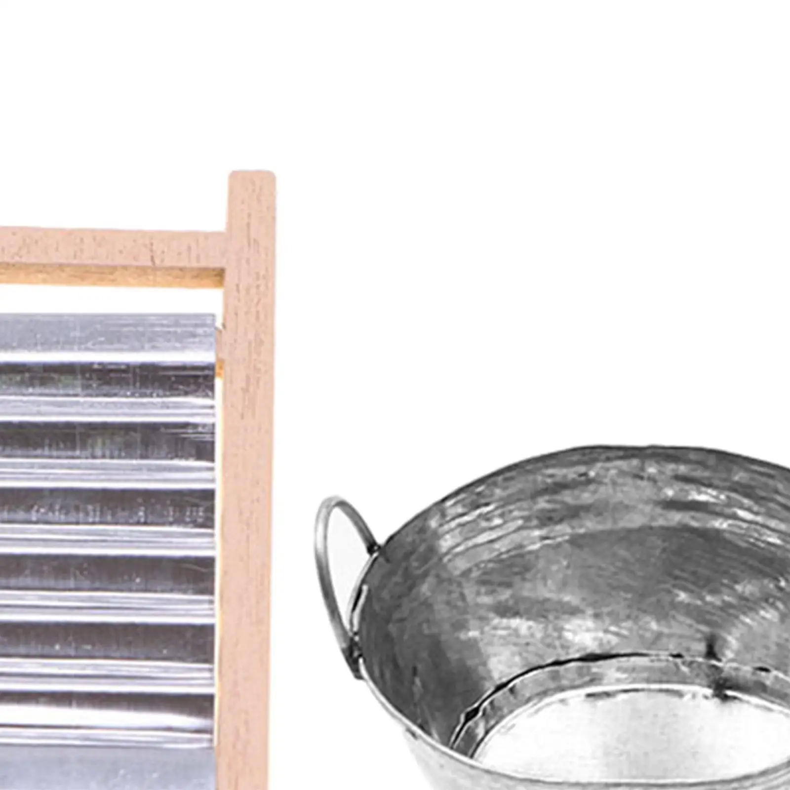 Dollhouse Accessories Micro Landscape Birthday Gifts Doll House Washing Basin