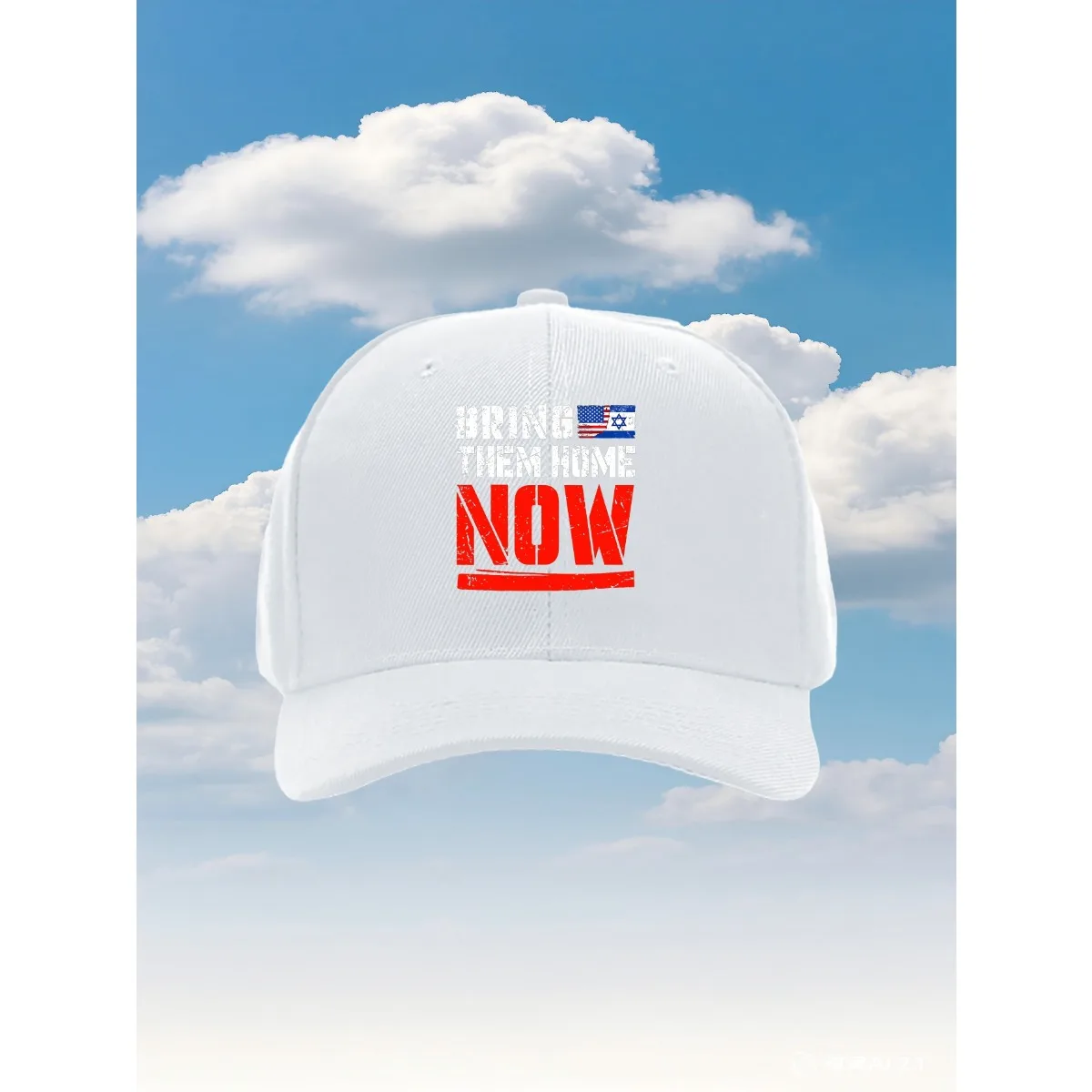 BRINGU THEM HOME NOW 2025 قبعة سائق الشاحنة ذات الطراز الجديد مع تصميم مطبوع ممتع وقابل للتعديل، مثالية للأنشطة الخارجية Tr