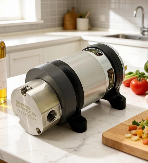 

30W Stainless Steel Small Gear Pump Self-Priming Metering Dosing Pump for Syrup Oil Beverage Filling Equipment Food Grade