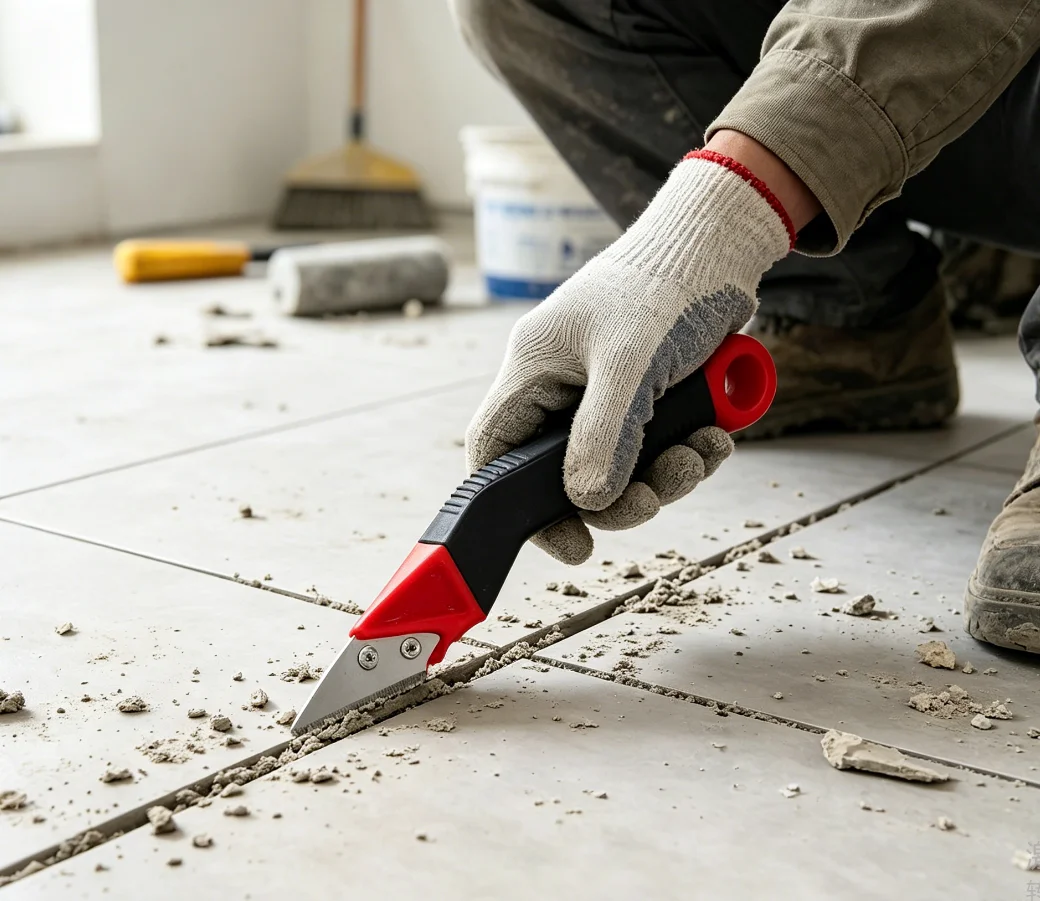 Gap Cleaning Knife Tile Grout Remover Wall Floor Joint Rake Scraper Ceramic Beautiful Seam Cutting Broken Particle Chip Blade