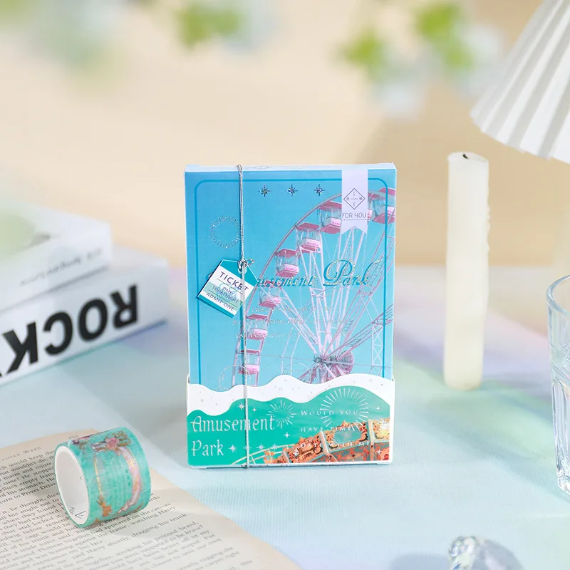 30 Sheets/Set Nausicaa Amusement Park Series Postcard INS Style Dreamy Blessing Greeting Cards Gift Stationery