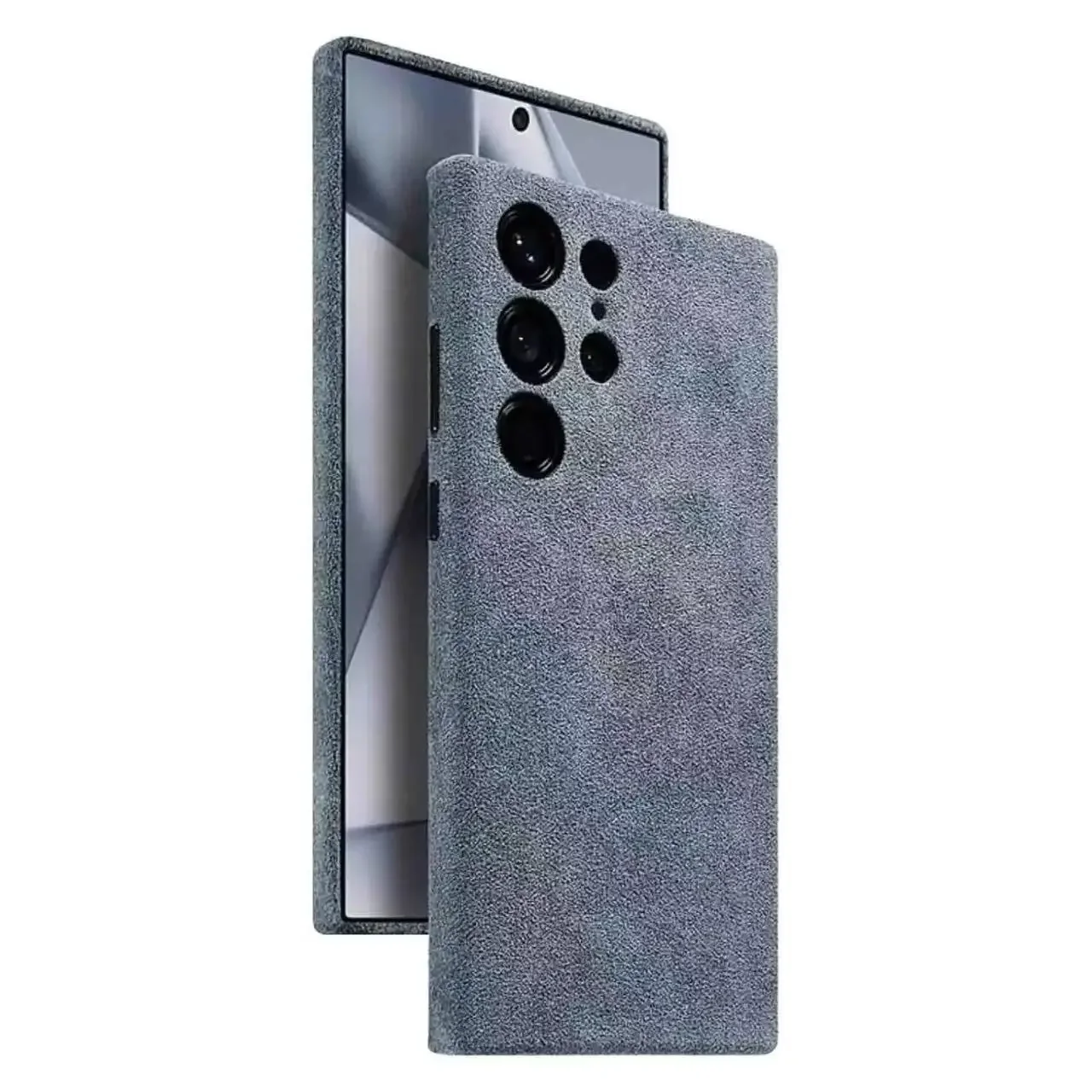 100% Italienisches Alcantara-Leder-Etui für Samsung Galaxy S24 S25 S26 Ultra Plus + Magnetische Abdeckung Premium Luxus-Hüllen für S26Ultra – Detail 10