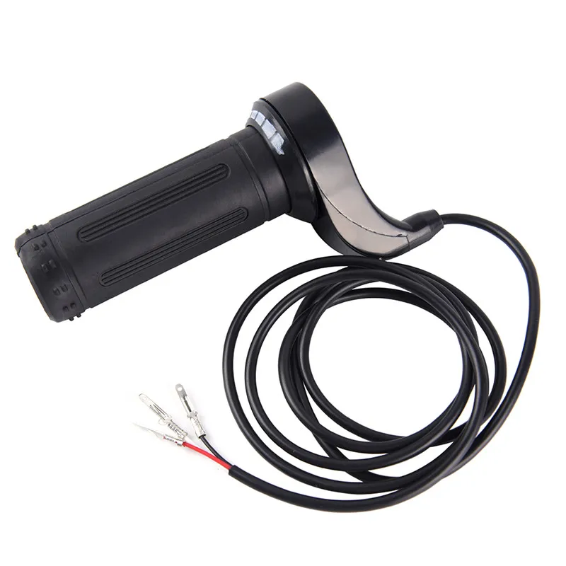 AliExpress NONE 【24V 36V 48V 3 Wire Twist Throttle Grip For Electirc Scooter Bike 7/8" Handlebar】