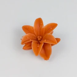 HC0021 Lily 3d Mold Silicone Lily Mold Flower Molds Wedding Flower Mould Candle Moulds Silicone Soap Molds Aroma Stone Moulds