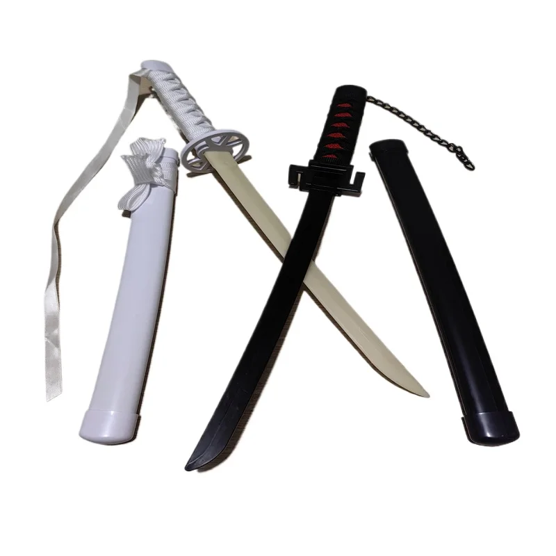 Bleach Anime Sode no Shirayuki 42cm Plastic Katana Model Cosplay Kurosaki Ichigo 18inch Sword view 6