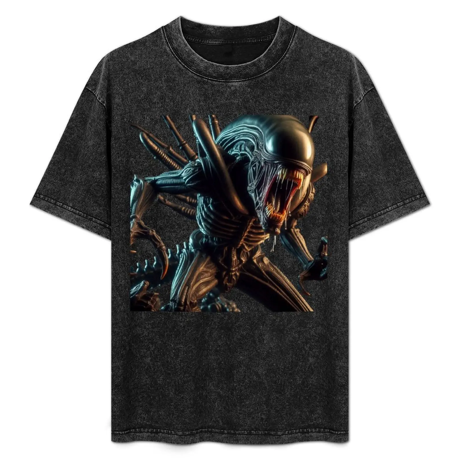 

Xenomorph T-Shirt T-shirts oversize Funny t-shirt anime shirt Short sleeve tee anime shirts men