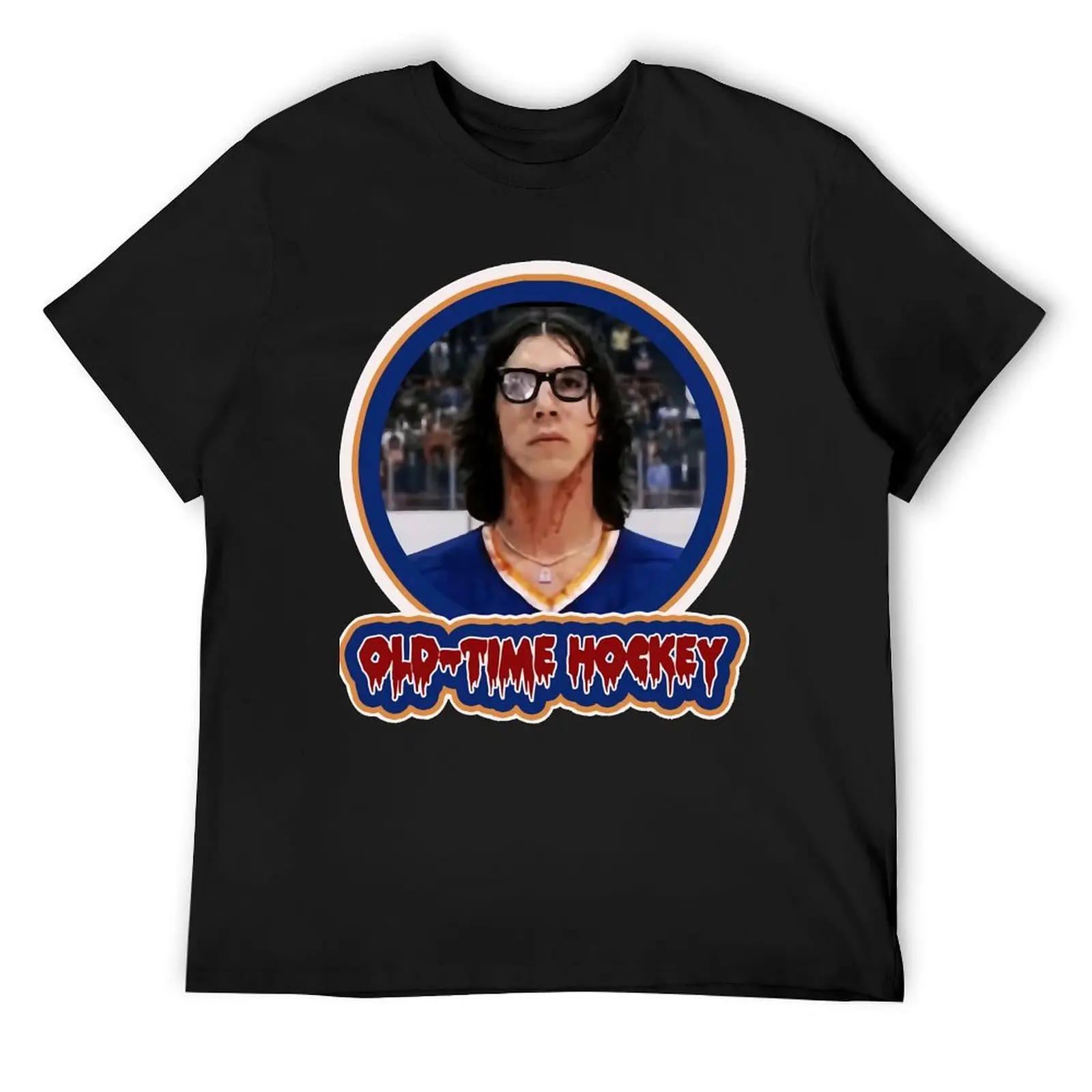 

Old Time Hockey hanson brothers Classic T Shirt T-Shirt plus sizes baggy shirts man clothes cotton t shirt men