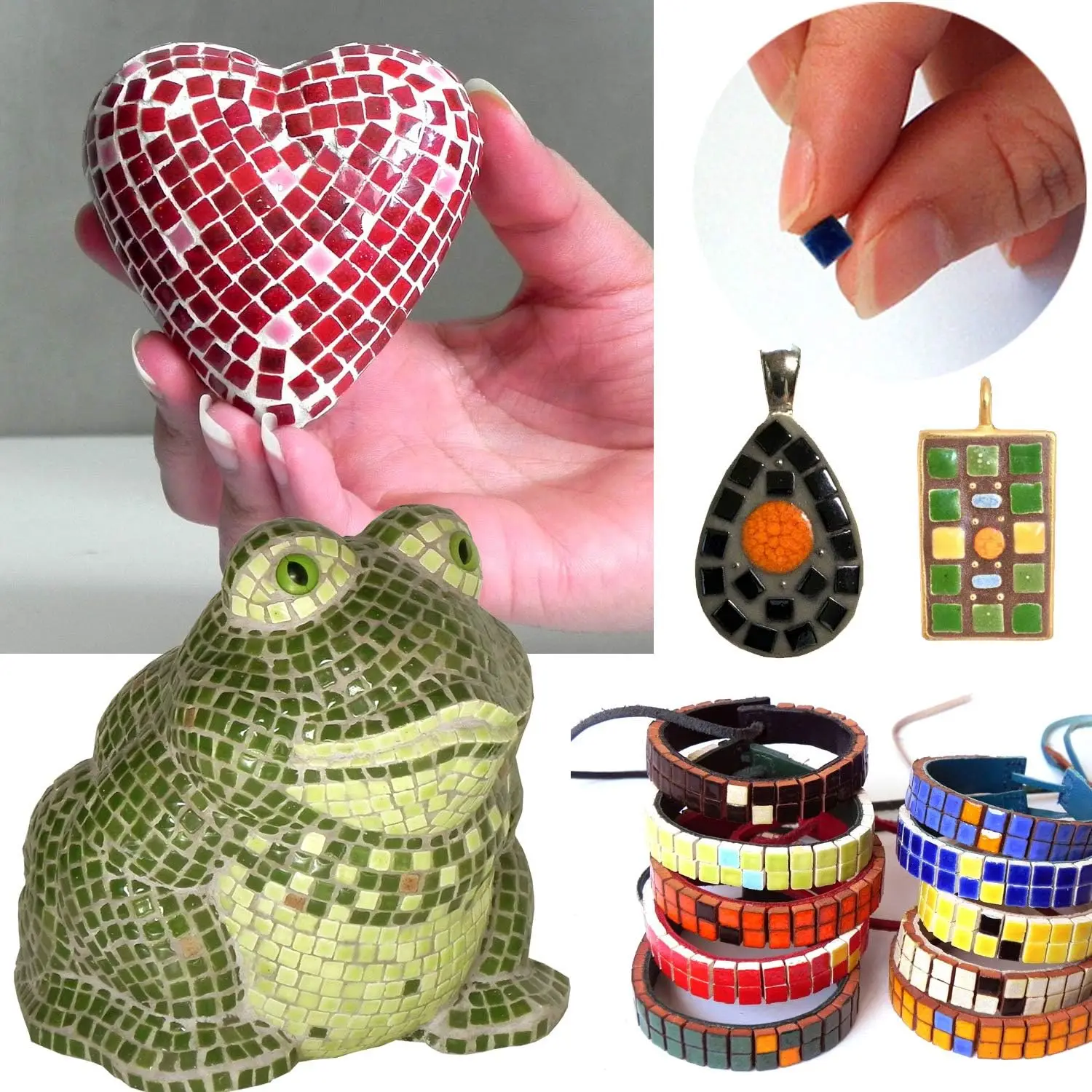 

1 Bag Ceramic Tiles Craft Supplies Decorative Diy Mosaic Pieces Small Tiles For Crafts Artistic Wall Floor Decoration Mosaic