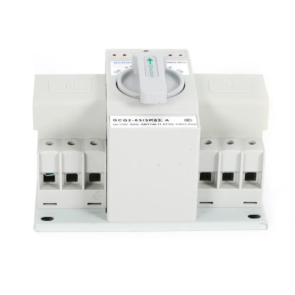 110V 220V 63A Automatic Transfer Switch 2S Changeover Dual Power Transfer Switch for Backup Generator 50/60Hz view 4