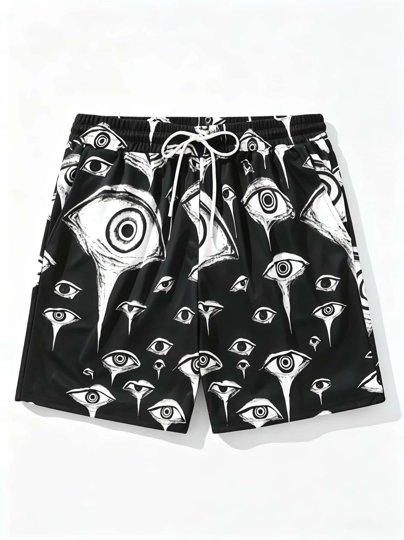 2026 New Dark Style 3D Color Printing Fashion Shorts Breathable Quick Drying Personalized Street Style Large Size Loose
