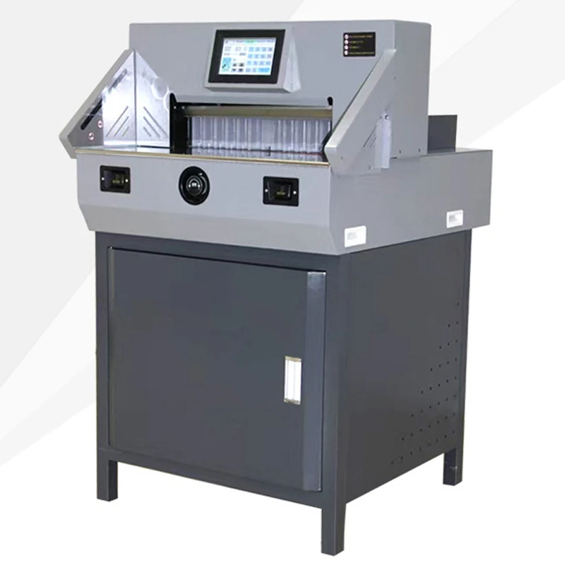 

220V Heavy-Duty Electric Paper Cutter, 48CM Paper Cutter, Book Trimmer, Printing & Publishing / Book Binding, Progra(Customized)
