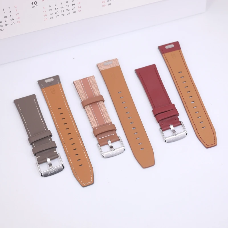 Original 22mm FKM Nylon Composite Watch Strap for Huawei GT5 Watch