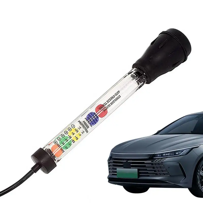 

Coolant Tester Vehicle Radiator Coolant Diagnostic Tools Hydrometer Antifreeze Tester Battery Fluid Detection Accessoriestester