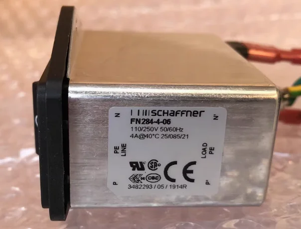 

1pcs SCHaffner FN284-4-06 brand new original stock 4A 250V power filter