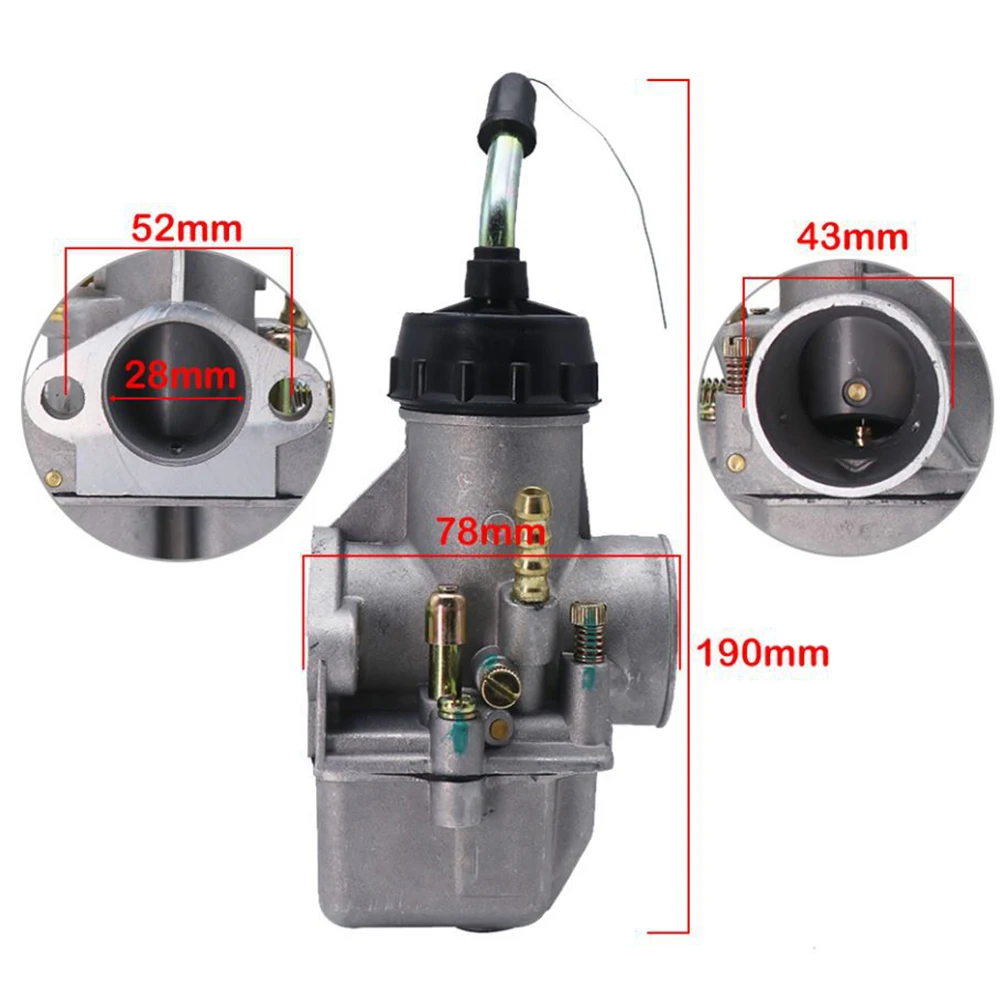 Enduro Motorcycle Parts 28mm Carburetor For ATV Quad Go Kart Dirt Bike K750 MB650 MB750 M72 DNEPR MT URAL K68y Carburetor
